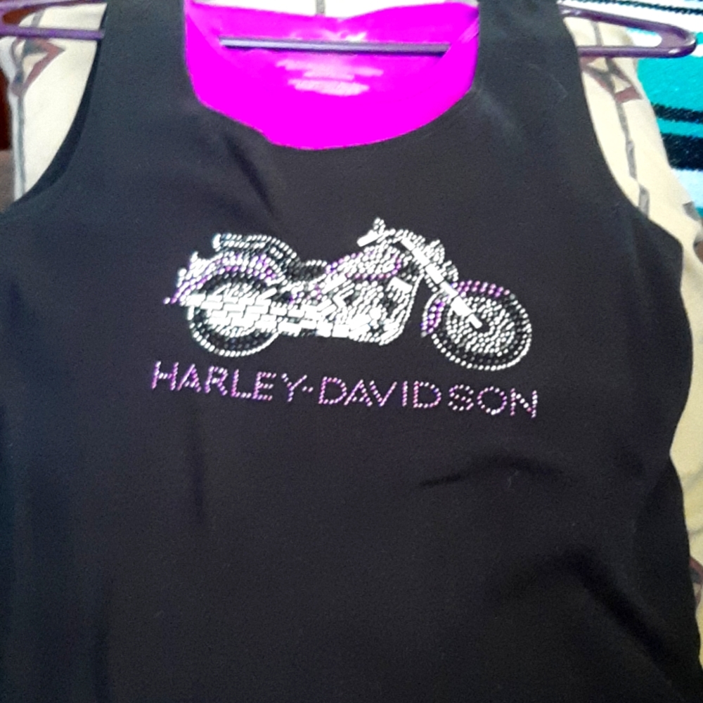 M Harley Davidson tank